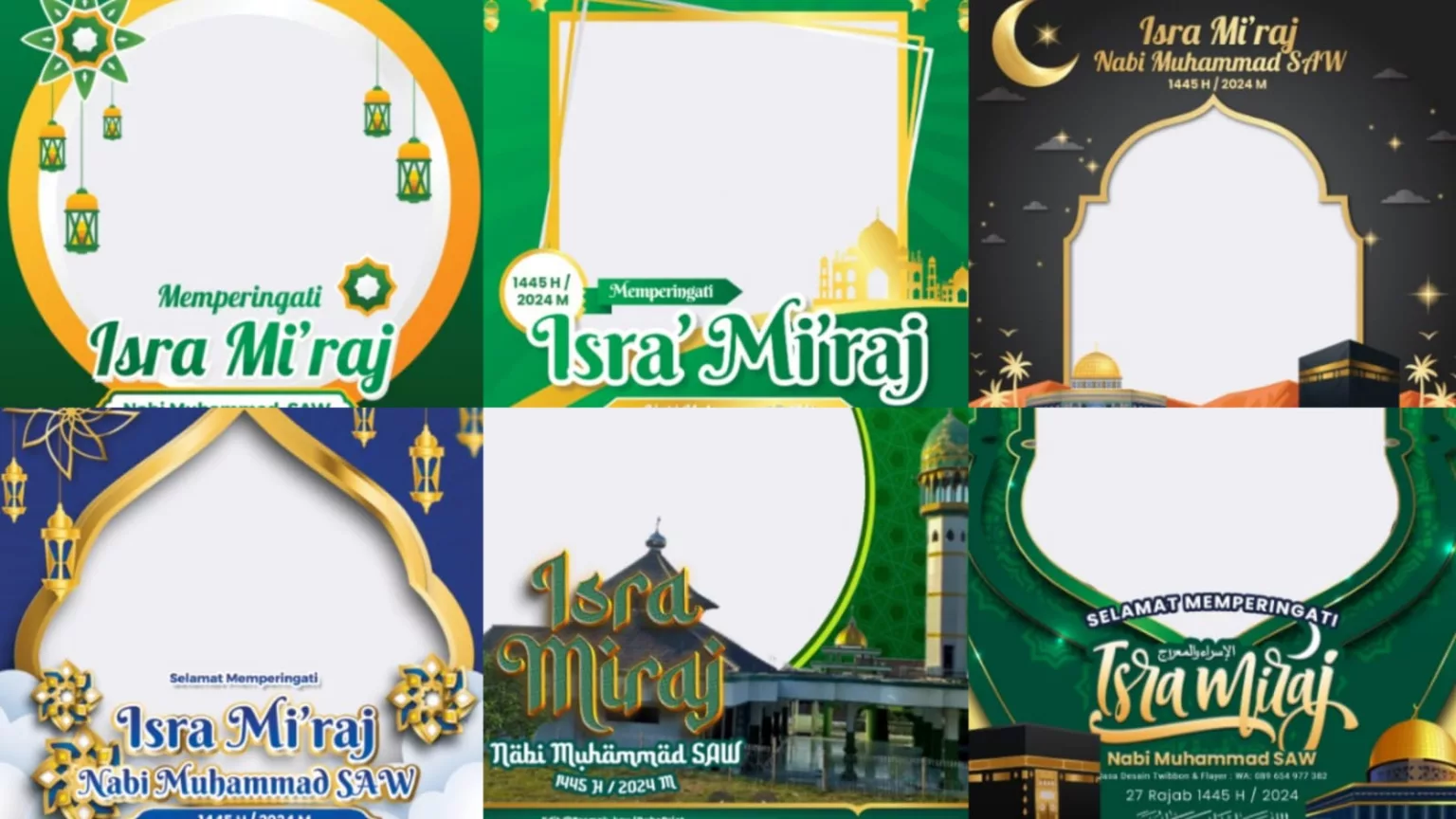 13 Link Twibbon Isra Miraj 2024, Cocok untuk Foto Profil Medsos