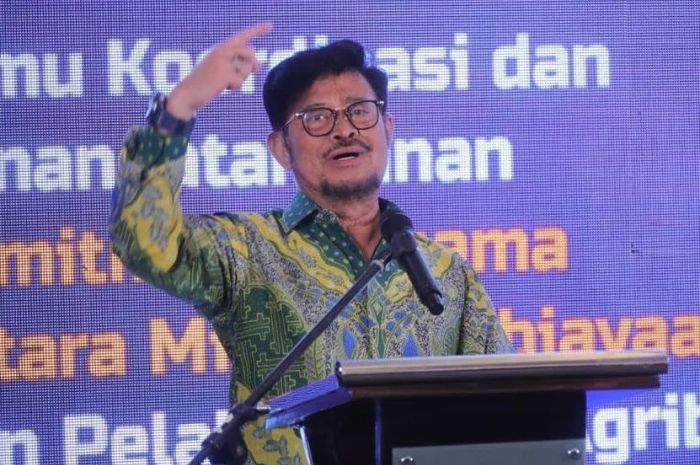 Mentan Syahrul Yasin Limpo Dikabarkan jadi Tersangka Penyalahgunaan SPJ, Ini Tanggapan KPK