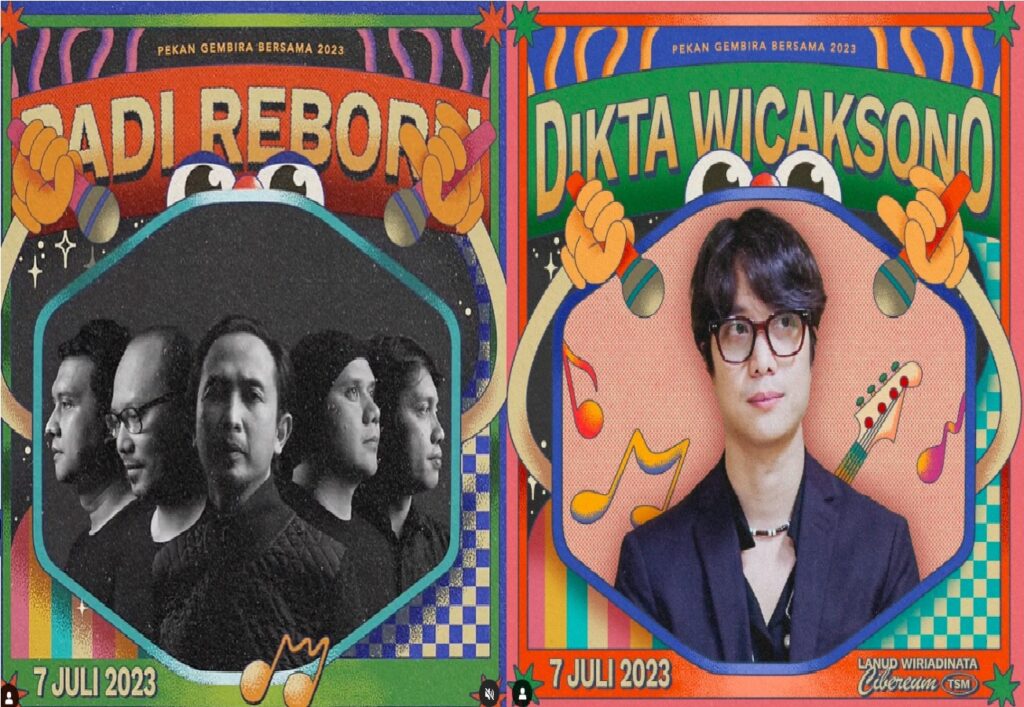 Padi Reborn dan Dikta Wicaksono Bakal Manggung di Festival Pekan Gembira Bersama Tasikmalaya, Beli Tiketnya Sebelum Kehabisan!