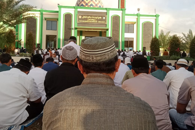 Ribuan Jamaah Muhammadiyah Solat Idul Adha di Masjid Kampus STKIP