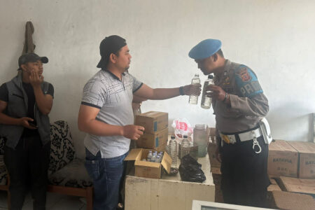Lagi-lagi Peredaran Miras Oplosan di Daerah Cikajang Garut Diungkap Polisi