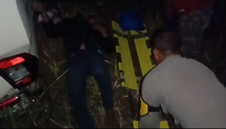 Minibus Hilang Kendali, Terjun ke Jurang Saat Melintasi Tikungan di Cibatu Kabupaten Garut