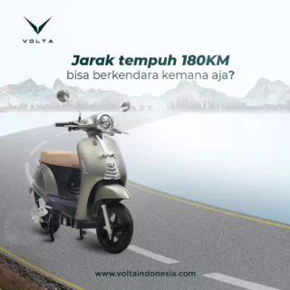 Volta Indonesia Perkenalkan Motor Listrik Cyrus Mirip Vespa 946 di IIMS 2024