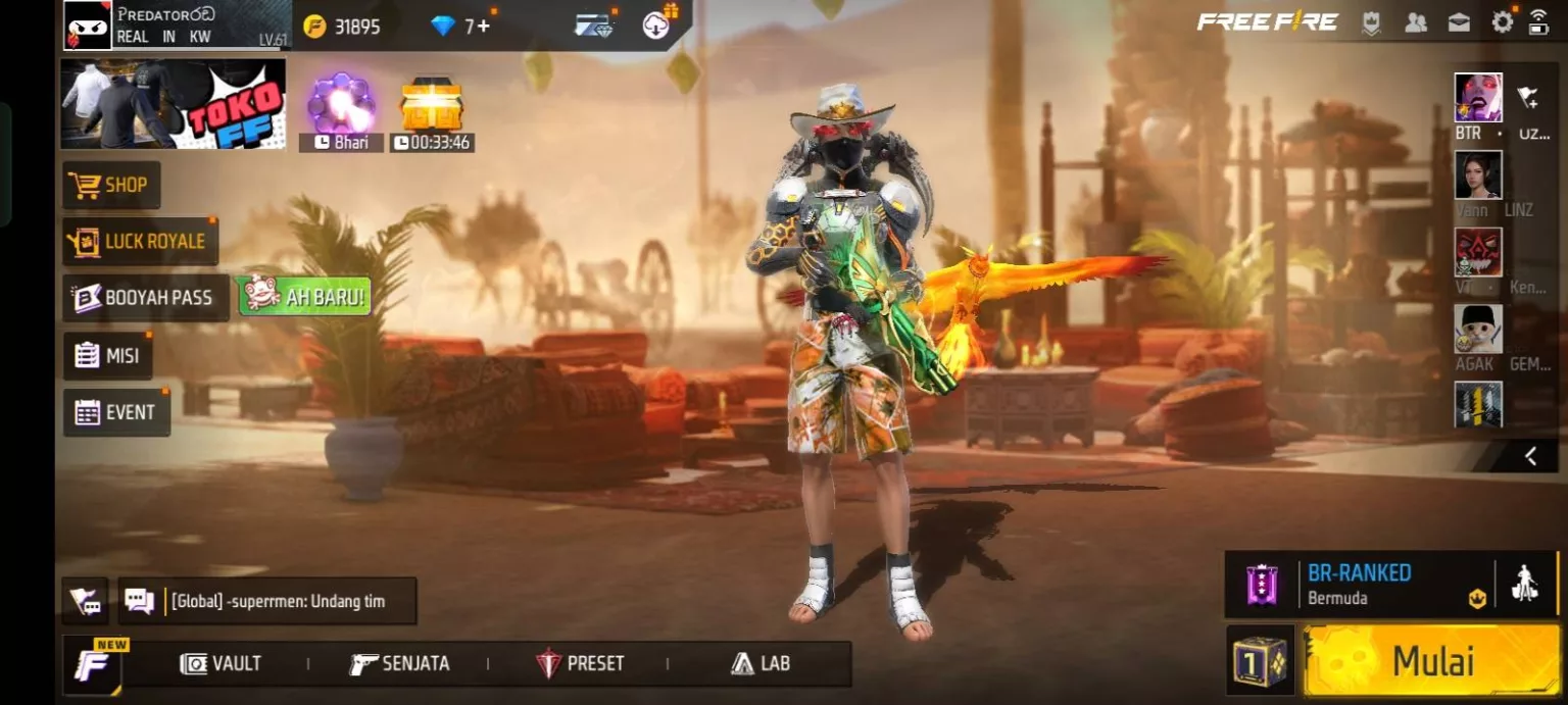 Belum Dipakai, 10 Akun FF Sultan dari Season 1 Gratis Login via Email Hari Ini 1 April 2024, Menangkan Banyak Bundle