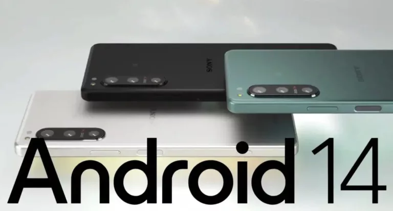 sony pembaruan android 14