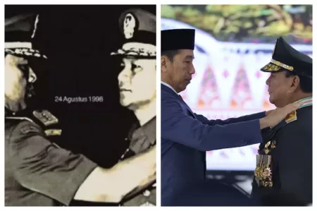 Bingung ! Sudah Dipecat Kok Naik Pangkat ? jokowi-prabowo