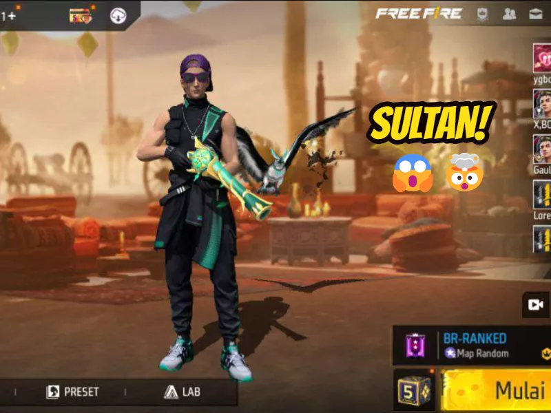 Ayo Login! Ada 10 Akun FF Sultan Gratis Full Item Premium dan Ratusan Diamond, Auto Pro Player