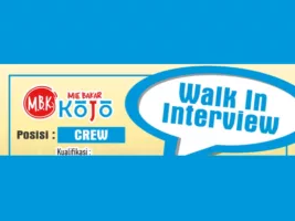 Langsung Datang! Mie Bakar Kojo Bandung Gelar Loker Walk In Interview untuk Tamatan SMA SMK