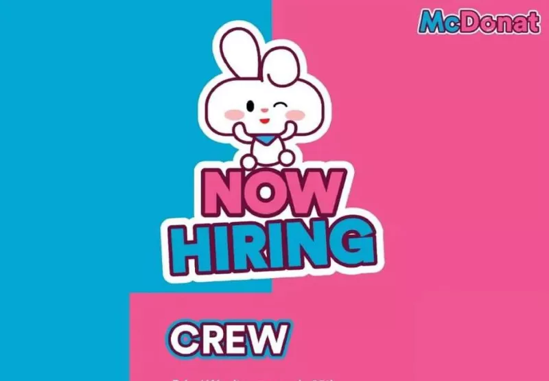 Berikut informasi loker yang diadakan McDonat.
