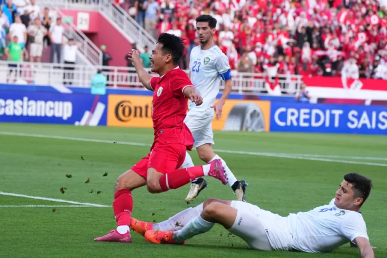 Hasil Pertandingan Indonesia vs Irak Babak Pertama Perebutan Juara 3 AFC U23 Asian Cup 2024