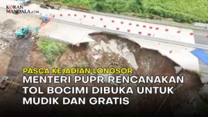 Tol Bocimi batal untuk MUdik