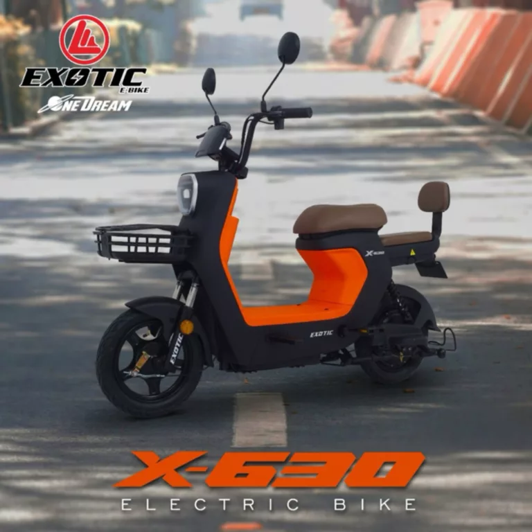 Sepeda Listrik Exotic X630 Pamer Desain Premium dan Serbaguna dengan Harga Murah!