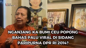 Ceu Popong: Palu di Sidang DPR RI 2014 Memang Tidak Ada! Ceu Popong: Palu di Sidang DPR RI 2014 Memang Tidak Ada