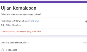 Lagi Trending! Link Tes Ujian Kemalasan via Google Form 2024, Ukur Kemageranmu di sini