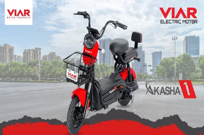 Keren Banget Nih! Viar Akasha 1 Sepeda Listrik Sporty Berkualitas Tinggi Harga Murah