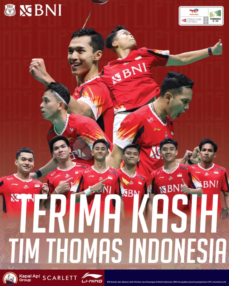 Hasil Final Thomas Cup dan Uber Cup 2024, China Kawinkan Gelar Juara Runner Up pada Indonesia