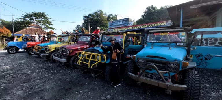 off road lava merapi