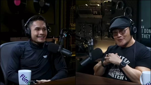 Rendy Pangalila saat Podcas bersama Deddy Corbuzier