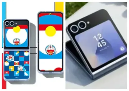 Ponsel Samsung Galaxy Z Flip 6 Edisi Terbatas Doraemon: Kombinasi Teknologi Canggih dan Sentuhan Klasik Anime Galaxy Z Flip 6 Edisi Terbatas Doraemon