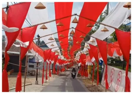 Lorong Merah Putih di Cibahong LorongMerah