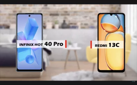 Infinix Hot 40 Pro 4G vs Xiaomi Redmi 13C 4G: Mending Cek Dulu Biar Gak Salah! Infinix Hot 40 Pro vs Xiaomi Redmi 13C (Youtube/reviewFira)