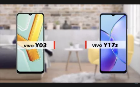 Perbandingan Smartphone Vivo Y03 vs Vivo Y17s, Harga Serupa Keunggulan Berbeda! Perbandingan Smartphone Vivo Y03 vs Vivo Y17s (Youtube/reviewFira)
