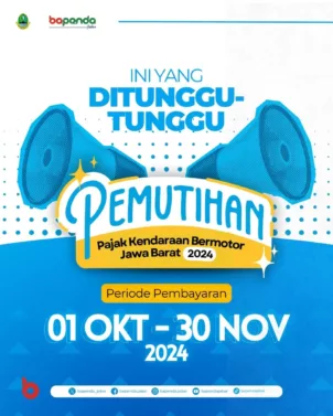 Pemutihan Pajak Kendaraan Bermotor Jawa Barat 2024 : Besok! Pemutihan Pajak Kendaraan Bermotor Jawa Barat 2024 Dimulai Besok