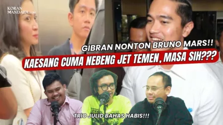 Ngobrolin Gibran Nonton Bruno Mars, Jet Pribadi Kaesang dan Kim Jong-Un Gibran