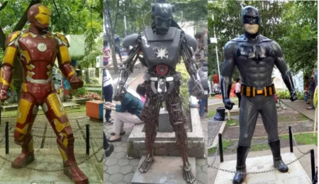 3 Tempat Nongkrong Gratis di Bandung, Cuma Bayar Parkir guys! Taman Superhero