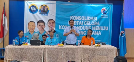 Partai Gelora Dukung Pasangan Farhan-Erwin Tanpa Mahar Politik Konsolidasi Dukungan Partai Gelora pada Pasangan Muhammad Farhan-H. Erwin