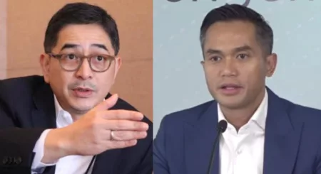 Politik Dagang-Dagang Politik Arsjad Rasjid (kiri) dan Anindya Bakrie berebut kursi Ketua Umum Kadin Indonesia