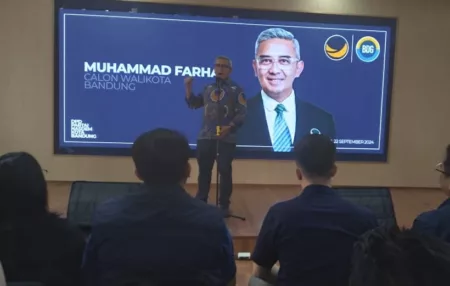 Unggul di Survei Internal, Farhan Optimis Menang di Pilwalkot Bandung 2024 Calon Walikota Bandung Muhammad Farhan