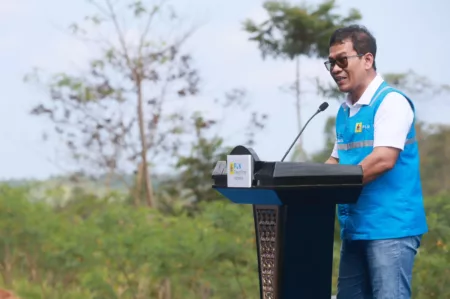 PLN Resmikan Pengembangan Biomassa Berbasis Pertanian Terpadu di Lahan Kritis Tasikmalaya Direktur Utama PLN Darmawan Prasodjo