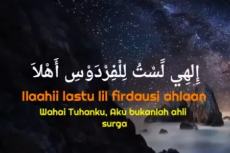 Punya Makna yang Mendalam! Begini Bacaan Syair I’tirof atau Doa Abu Nawas Begini bacaan syair I'tirof atau doa Abu Nawas