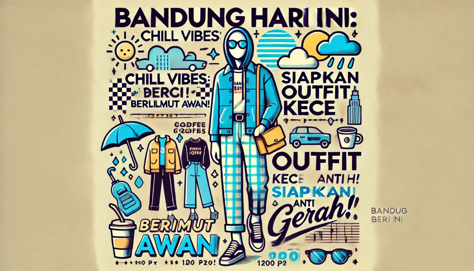 Bandung Hari Ini: Chill Vibes Berselimut Awan! Siapkan Outfit Kece Anti Gerah!