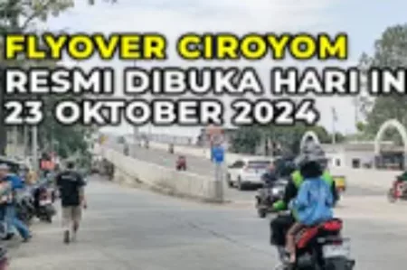 Flyover Ciroyom Sudah Bisa Dilalui Kendaraan, Tetap Berhati-hati! Flyover Ciroyom