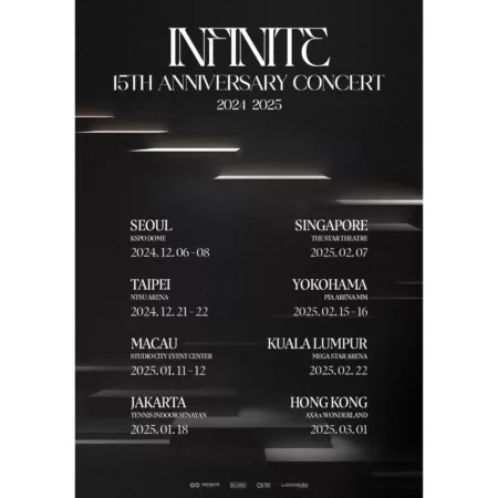 Siap-Siap! 18 Januari 2025 Infinite Bakal Konser di Jakarta Jadwal Tour Asia Concert (@infinitecompany_official)