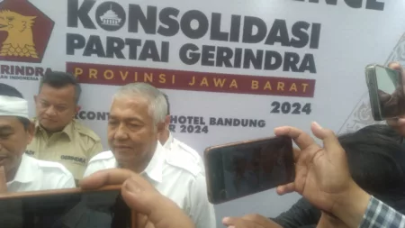 Gerindra Jabar Yakin Bakal Menang Besar di Pilkada Serentak 2024 Ketua DPD PArtai Gerindra Jawa Barat Amir Mahpud alias Haji Aming