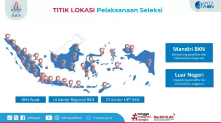 Daftar Lokasi SKD CPNS 2024 Terlengkap! Daftar Lokasi SKD CPNS 2024 Terlengkap! (BKN)