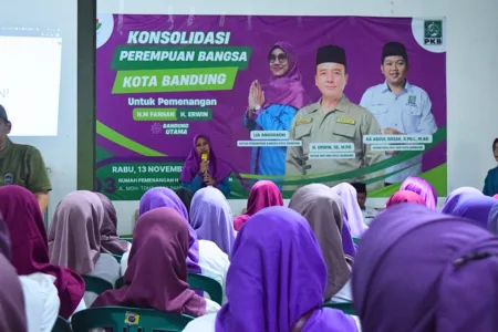 Konsolidasi Perempuan Bangsa Kota Bandung: Persiapkan Kader Perempuan Untuk Masa Depan! Perempuan Bangsa Kota bandung (Linda/Koran Mandala)
