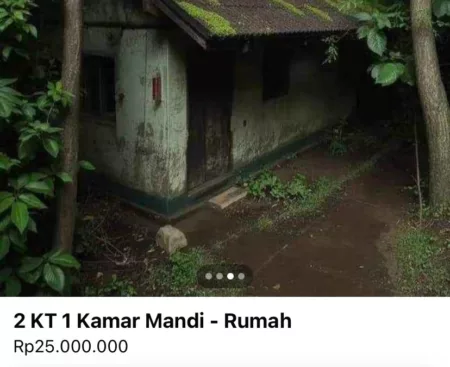 Ramai di Medsos: Rumah di Jogja Dijual dengan Harga Rp 25 Juta rumah jogja