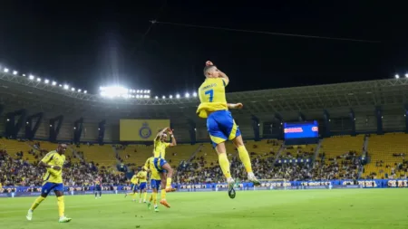 Al-Nassr vs Damac F.C, Ronaldo Bawa Harapan di Liga Pro Saudi ronaldo al-nassr