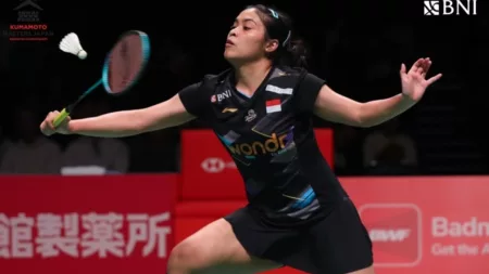 Gregoria Mariska Tunjung Raih Runner Up Pada Ajang Kumamoto Masters Japan 2024 Gregoria Mariska Tunjung Raih runner up kumamoto masters japan 2024