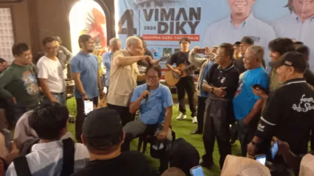 Pasangan Viman-Diky Unggul Sementara di Pilkada 2024 Kota Tasikmalaya, Relawan Dan Pendukung Cukur Gundul Tim pemenangan Paslon Cawalkot Tasikmalaya Viman Alfarizi Ramadhan dan Diky Chandra sambut kemenangan dengan cukur gundul