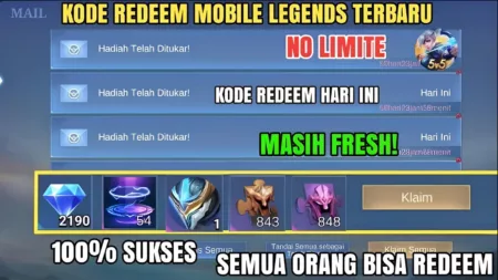 Kode Redeem Mobile Legends Hari Ini Jumat 15 November 2024, Raih Item Menarik Sekarang Kode Redeem Mobile Legends Hari Ini Jumat 15 November 2024, Raih Item Menarik Sekarang