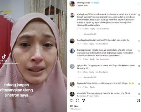 Ragam Komentar Netizen Tentang Mega Aulia Pemain Sinetron Tukang Bubur Naik Haji Komentar Netizen atas Keinginan Mega Aulia