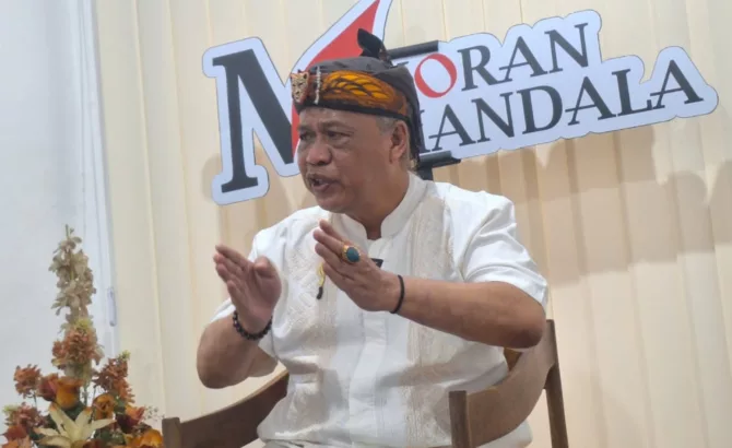 Kapolda Jabar Periode 2016-2017 Irjen Pol (Purn) DR H. Anton Charliyan menjadi narasumber pada serial 'Mandala Talk'