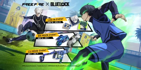 Tips Mendapatkan Bundle Yoichi Isagi Free Fire x Blue Lock Bundle Yoichi Isagi Free Fire x Blue Lock (ff.garena.com)