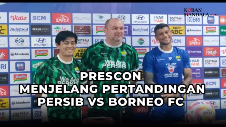 LIVE! Prescon Jelang Pertandingan Persib vs Borneo FC Prescon Jelang Pertandingan Persib vs Borneo FC