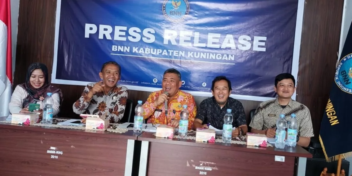 25 Desa di Kuningan Deklarasikan Bebas Narkotika, BNNK Tingkatkan Program P4GN